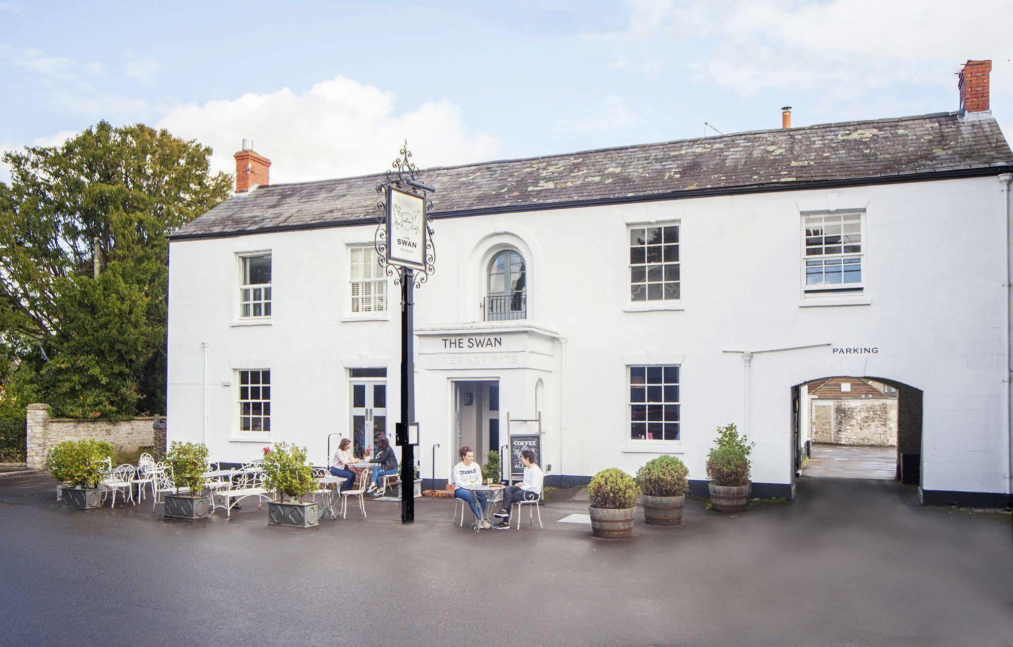 Hotel The Swan Wedmore Exterior foto